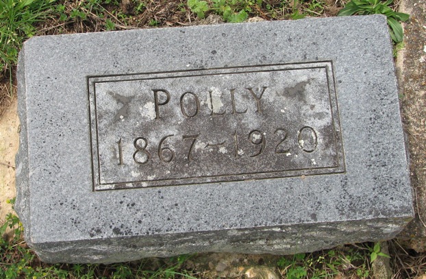 Polly's Grave Marker